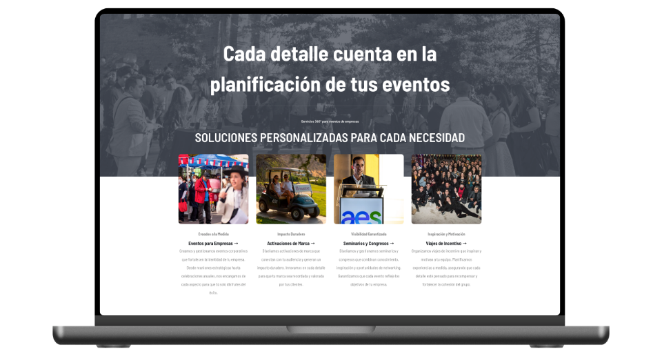 Diseño web Palafito Producciones