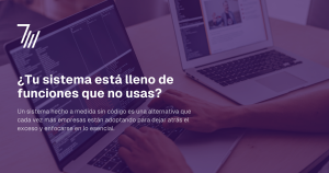 sistema hecho a medida sin código