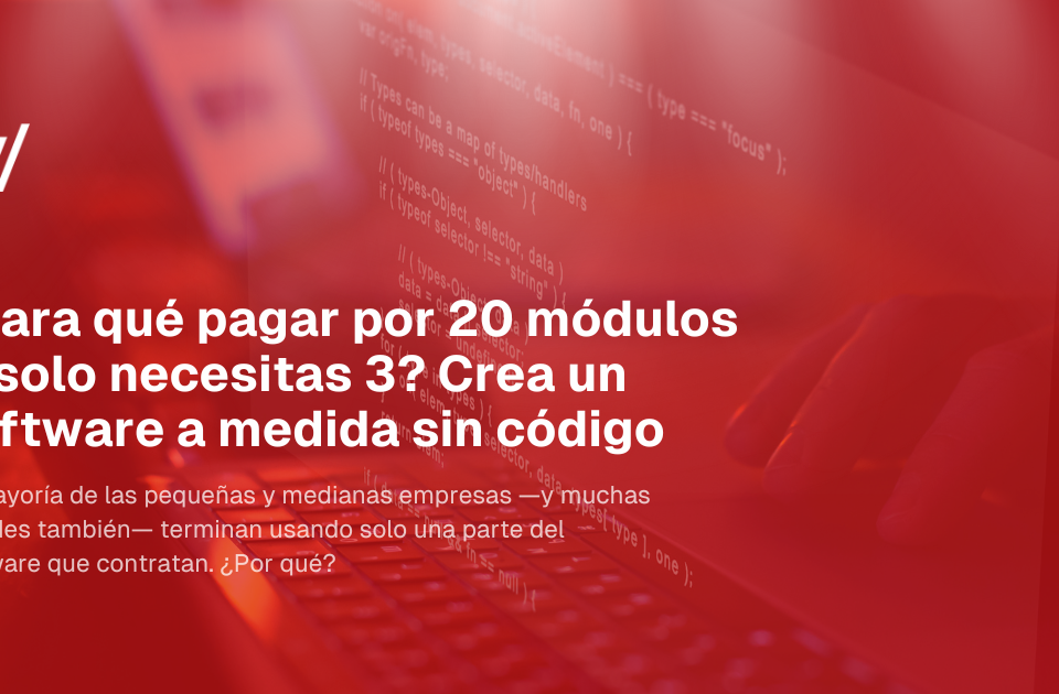 software a medida sin código